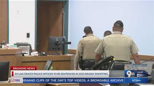 Ex-Las Cruces police officer to be sentenced in 2023 deadly shooting