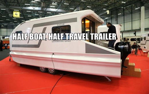 This Is Cataravan: A Luxury Caravan That's Also a Boat