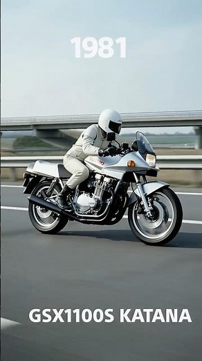 SUZUKI GSX1100S KATANA Motorcycle Evolution From 1981-2019,GSX750S,GSX750S KATANA,KATANA