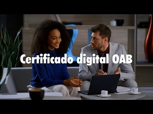 Certificado digital OAB | CertiSign