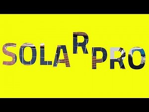 WE are SOLARPRO, your SOLAR ENERGY installers