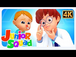 The Doctor Checkup Song, Nursery Rhymes & Baby Cartoons - Videos For Kids
