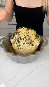 This is the ultimate chicken dinner! I cook chicken in the bundt pan and add in rice with delicious flavorings. | Sam and Allie