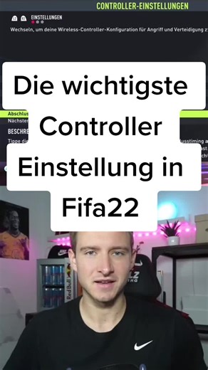Die wichtigste Controller Einstellung in FIFA 22