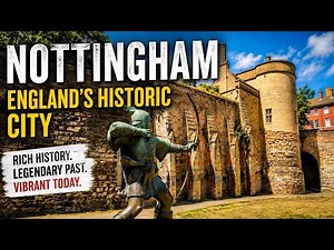 Nottingham City Centre 🇬🇧 | 4K Walk | 2026