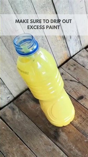 How to Paint Plastic Bottles for a Sea Glass Effect | Easy Upcycling DIY