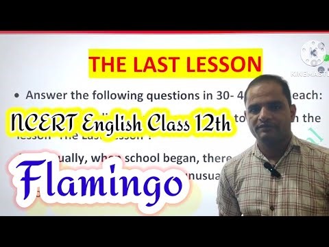 The last lesson Question Answers||NCERT English Class 12th✅🔥💪