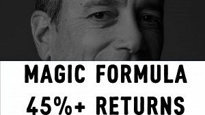 Joel Greenblatt’s Magic Formula: 45.73% CAGR