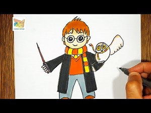 comment dessiner harry potter kawaii