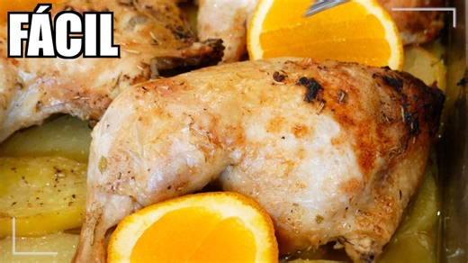 El pollo a la naranja más delicioso: ¡receta súper fácil!