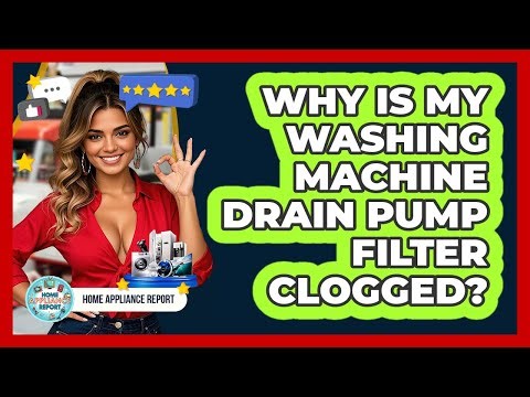 Why Is My Washing Machine Drain Pump Filter Clogged? - Home Appliance Report