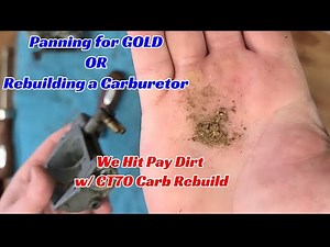 Rebuilding a 1969 Honda CT70 Carburetor