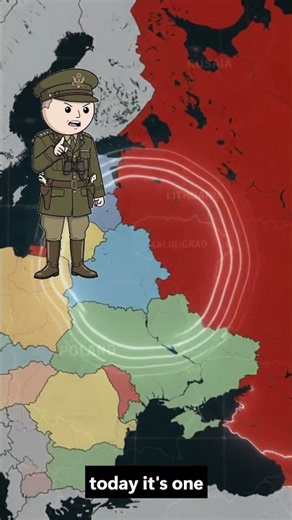 Why Is This Russian Land in Europe? 🇪🇺 #kaliningrad #maps #geopolitics