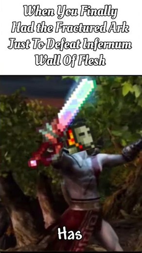 Fractured Ark Is Kinda Cool (Terraria Meme) #shorts #terraria
