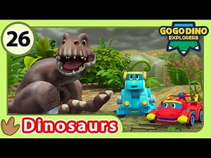 GOGODINO Season 3 | EP26 The Great Volcano Eruption#2 | Dinosaur | Kids Cartoon | Kids | Rescue
