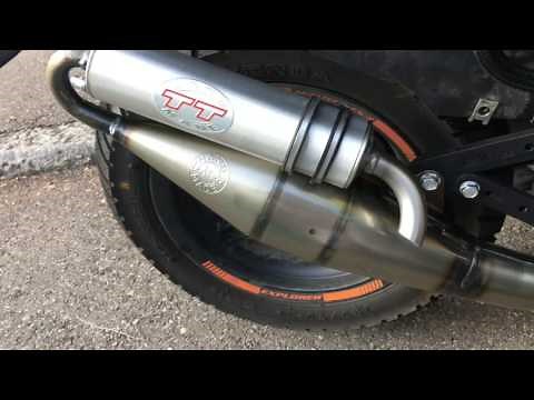 Test drive Leovince TT on ATU Explorer Race GT 50