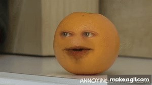 The Annoying Orange (Original) on Make a GIF
