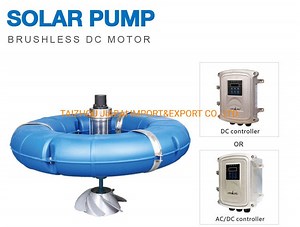 [Hot Item] AC/DC 1500W Deep Water Fish Pond Solar Wave-Maker Aerator