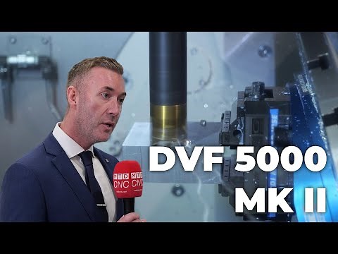 New DVF 5000 MkII: DN Solutions Launches Its Latest 5-Axis Machine at The One Show