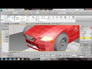 Tutorial on Modeling a BMW Car in 3dsmax ( Part 6)