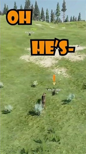 Eagle wants sick Pit of Arm - WolfQuest