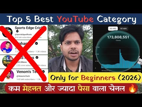 Top 5 Faceless YouTube Channel Ideas For Beginners 2026 || Earn Without Showing Face