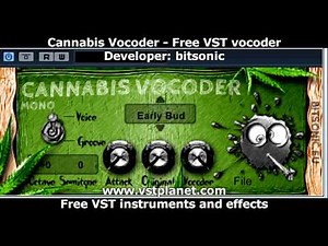 Free VST - Cannabis Vocoder - vstplanet.com
