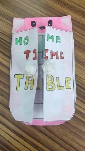 #MY HOME TIME TABLE 🤗