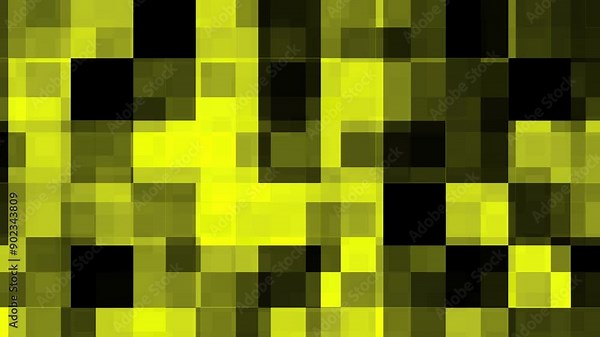 Black and yellow grid pattern backgrounds, suitable for digital designs, and modern graphic projects with varying shades for dynamic visuals