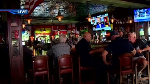 2-TV setup or sports bar? Local Heat, Panthers fans find viewing options for playoff games - WSVN 7News | Miami News, Weather, Sports | Fort Lauderdale