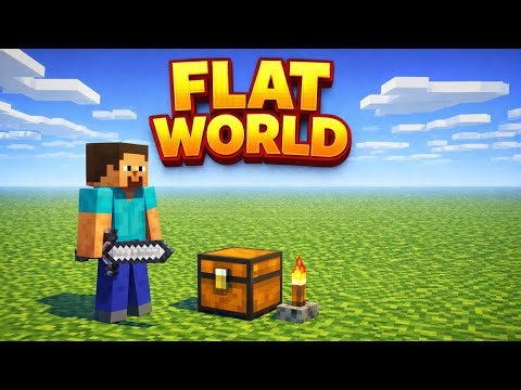 Minecraft flat world challenge