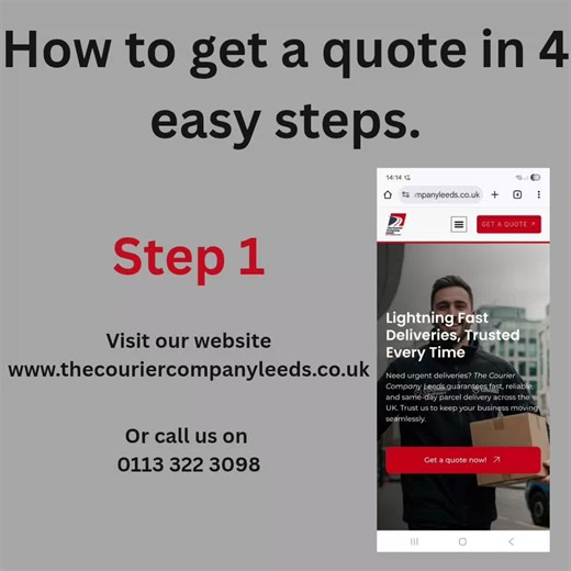 How to Get a Quote for Business Delivery in 4 Steps