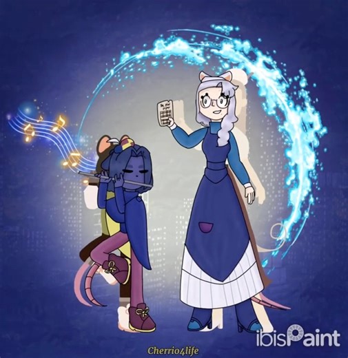 Musical Pipers: The Pied Piper | Speedpaint | #animation #musical #art #ibispaintx #piedpiper #flute