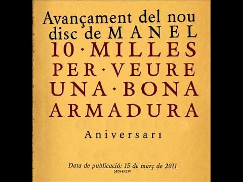 Manel - Aniversari (Àudio oficial)