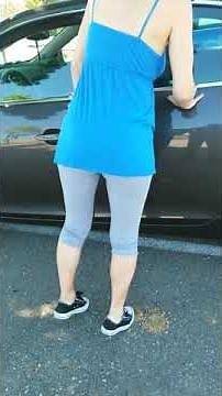 Cute girl crushing stuff