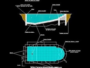 PLANOS PARA CONSTRUIR UNA PISCINA