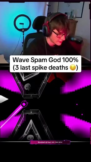 Mastering Wave Spam in Geometry Dash
