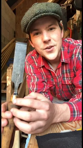 Sharpening a Sheffield Firmer Chisel for Woodworking | Cork Irish Carpenter