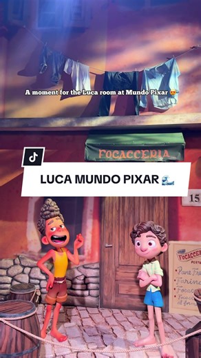 Silenzio Bruno 🌊✨🌊✨ A look inside the Luca room at Mundo Pixar London! 😍 I think Luca is such an underrated Pixar film, so I was very happy to see it included at Mundo Pixar! The visuals, soundtrack and coming of age storyline makes for such a beautiful watch 🥹👏🏻 📍Mundo Pixar, London 🇬🇧