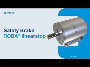 ROBA® linearstop: The spring-applied safety brake for piston rods