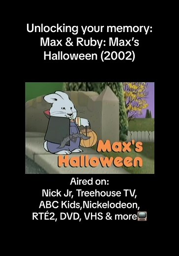 Revisiting Max & Ruby's Halloween Episode from 2002