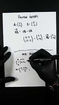 How to Find the Midpoint Between Two Vectors