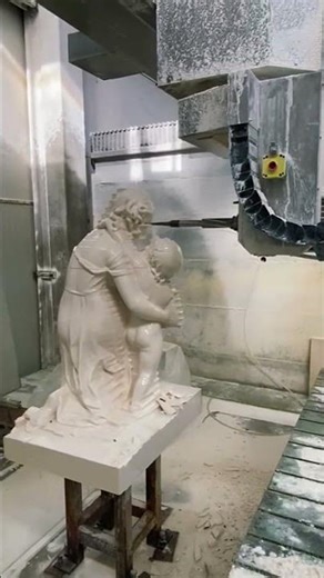 The future of stone carving is here. Helios Five Fab Center.