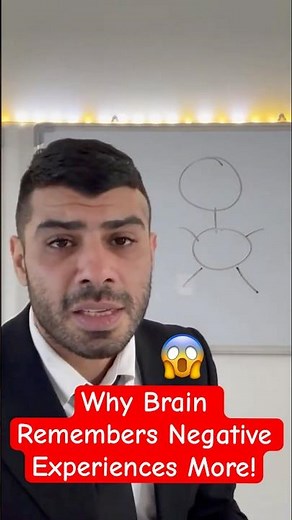 Why Your Brain Remembers Bad Memories More Than Good Ones