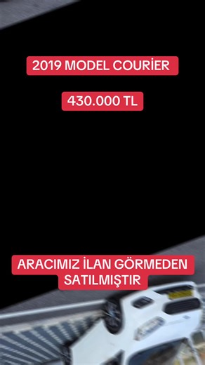 Ford Courier Satıldı - 2019 Model Araç İlanı