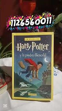 Libro Harry Potter y la piedra filosofal J.K.Rowling