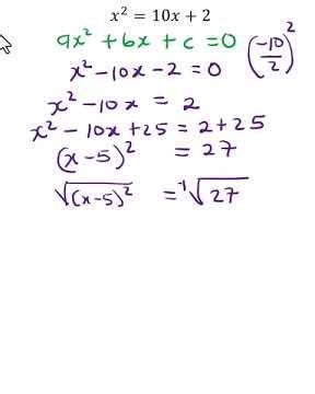 How to solve quadratic equation by completing the square #quadraticequation #maths