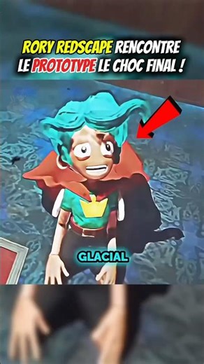 RORY REDSCAPE RENCONTRE LE PROTOTYPE LE CHOC FINAL ! #shorts