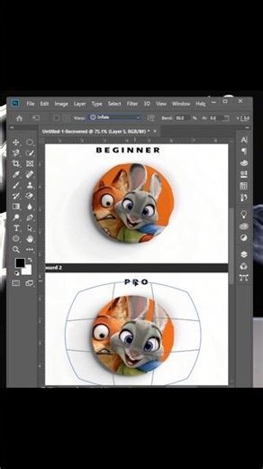 Adobe Photoshop 2026 - Tips for creating realistic Badge models