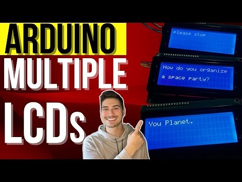 How to Use Multiple LCDs with One Arduino! (I2C Tutorial)